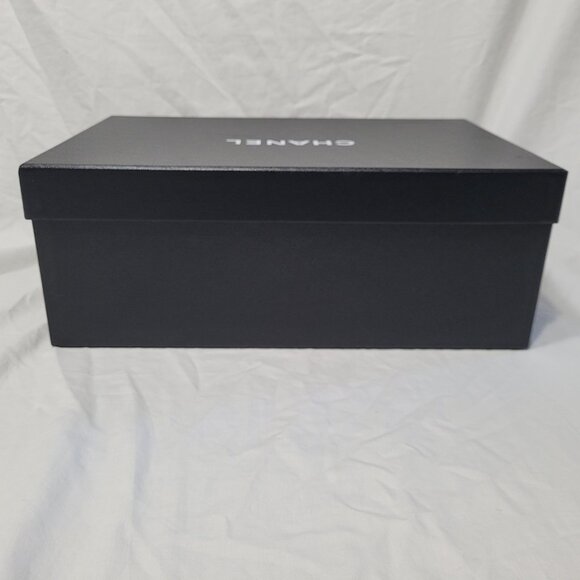 Chanel Gift Box Decorative Storage Shoe Box Empty Authentic 13 x 8.5 x 5 in - Picture 7 of 16